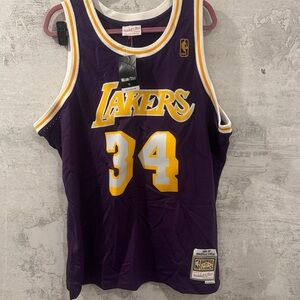Mitchell & Ness Shaquille O’Neal Lakers Jersey 2XL Hardwood Classics